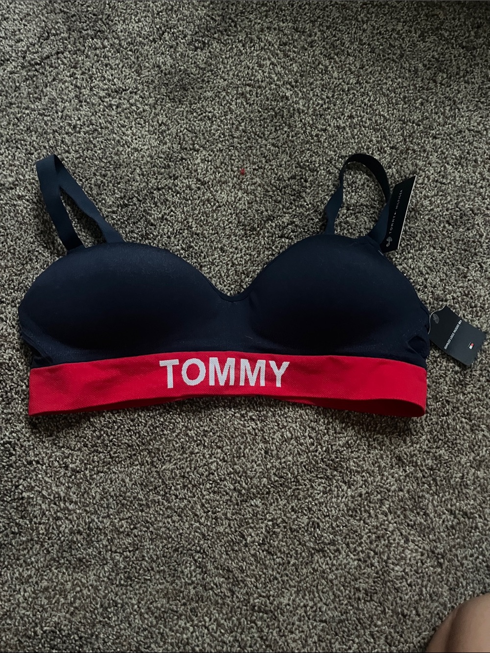 Tommy Hilfiger seamless logo padded bra